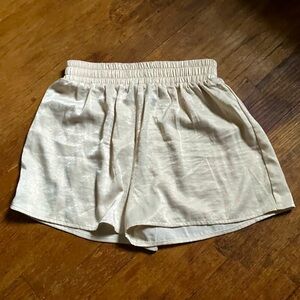 Forever 21 satin-like shorts